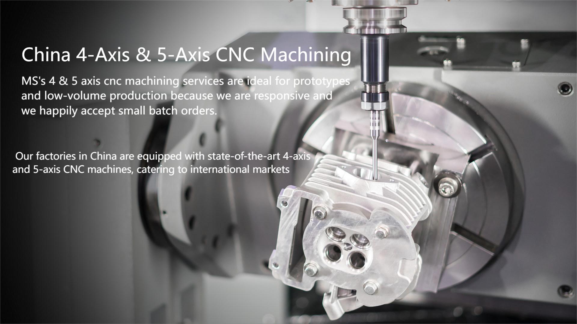       China 4-Axis & 5-Axis CNC Machining